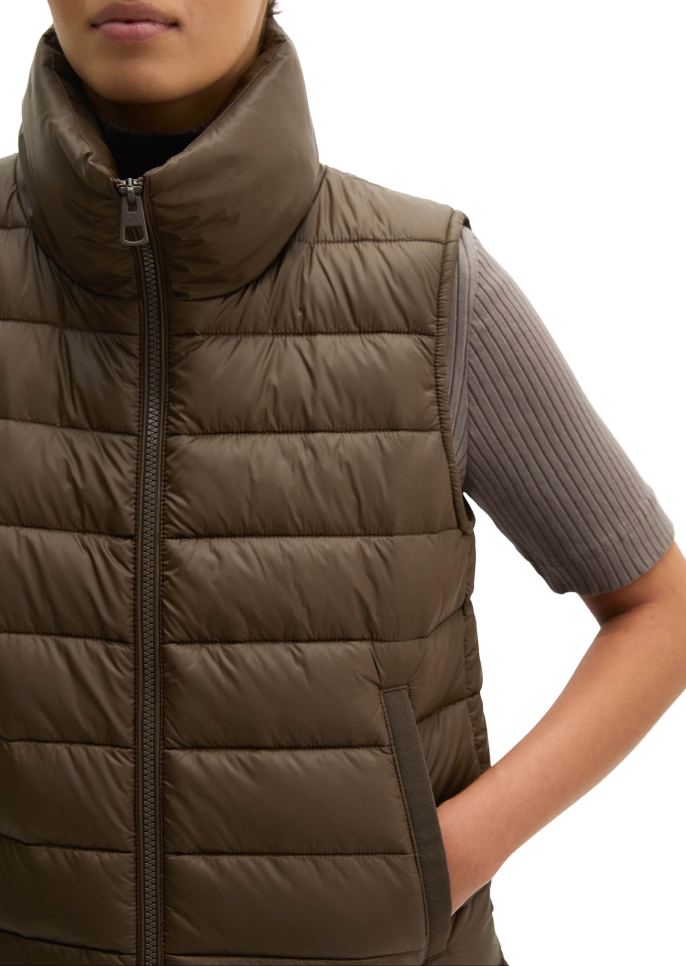 Marc O'Polo Vest in Brown