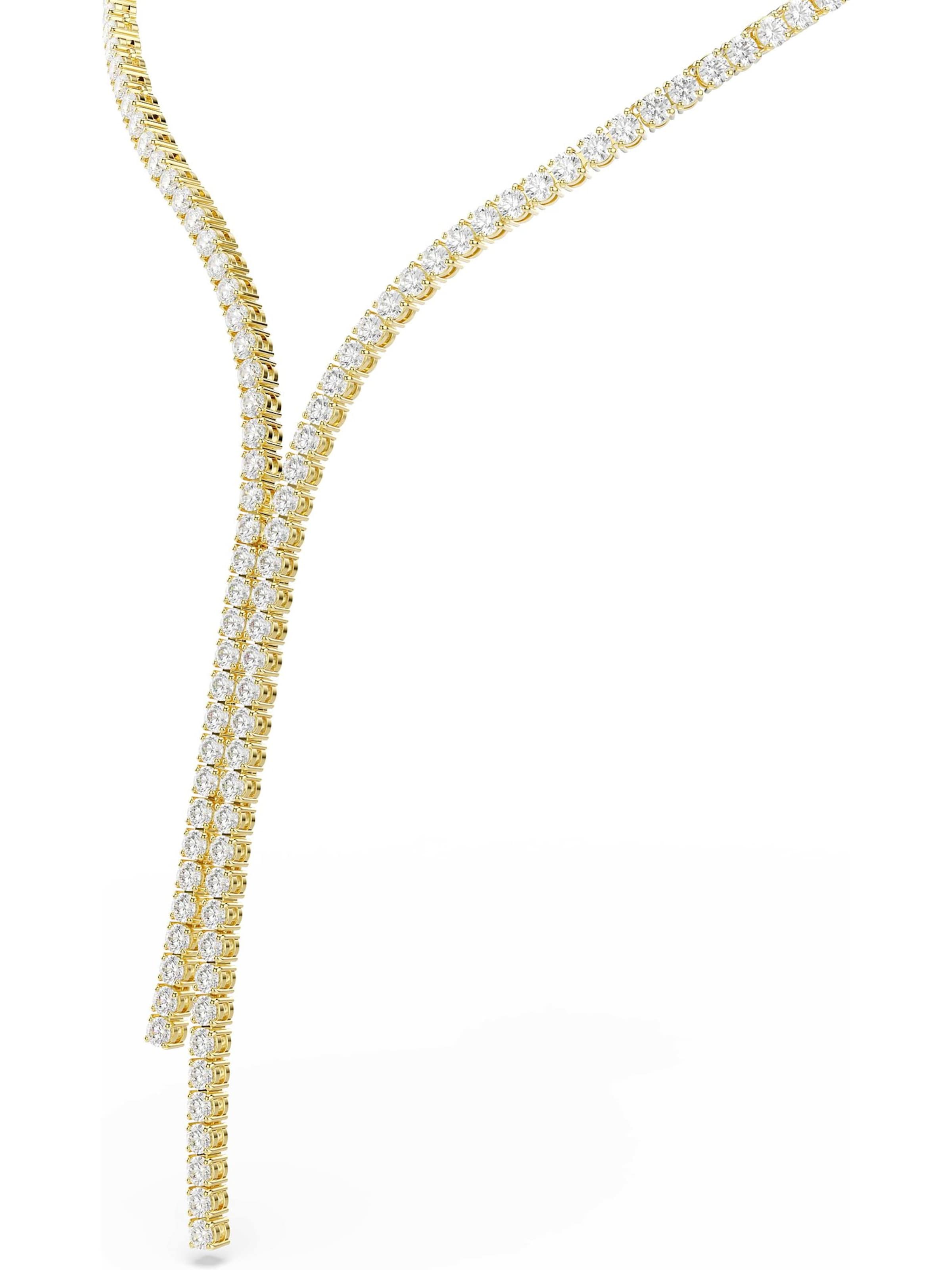 Swarovski Kette in Weiß