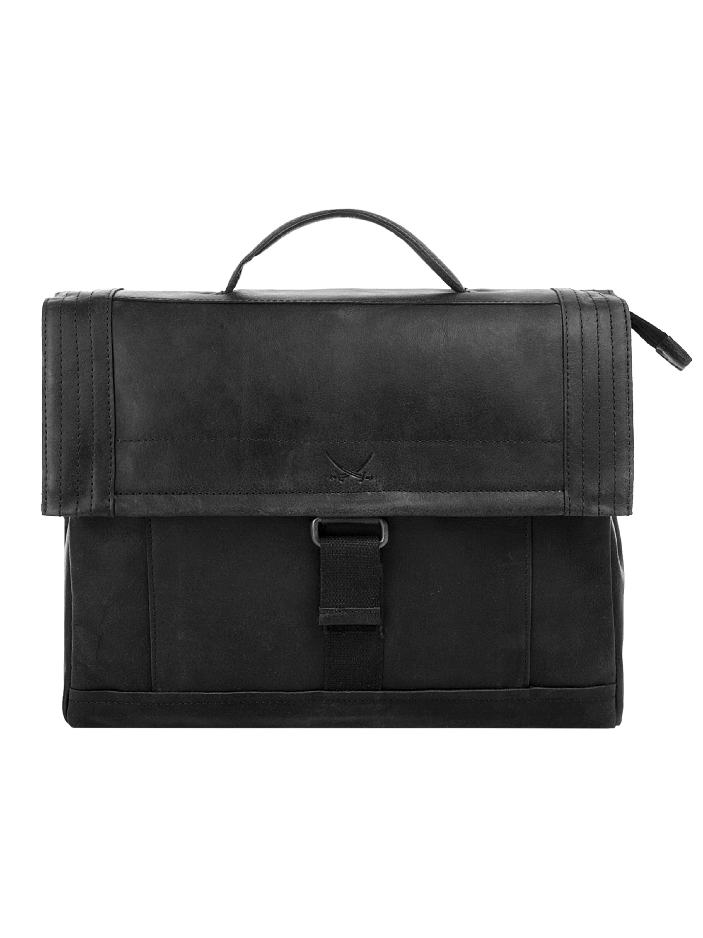 SANSIBAR Messenger‌‌‌ in Schwarz: Vorderseite