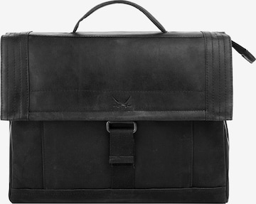 SANSIBAR Messenger in Schwarz: Vorderseite