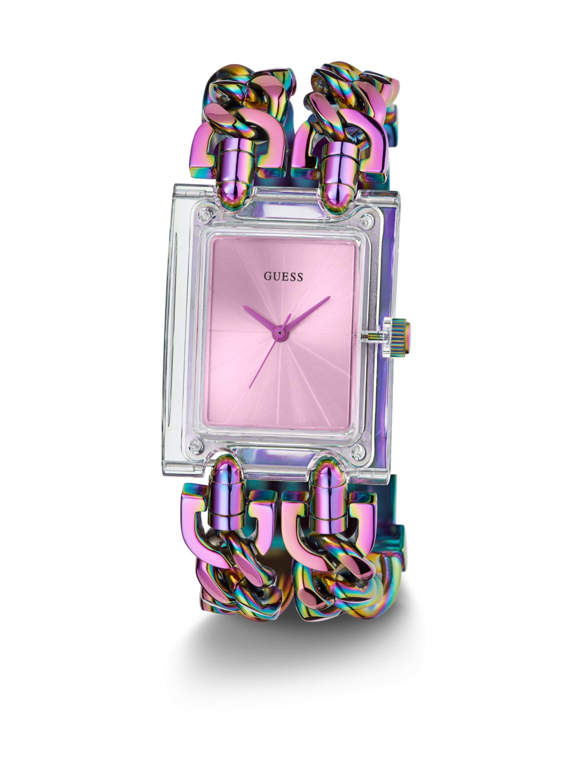 GUESS Analogt ur 'MOD HEAVY METAL' i blandingsfarvet