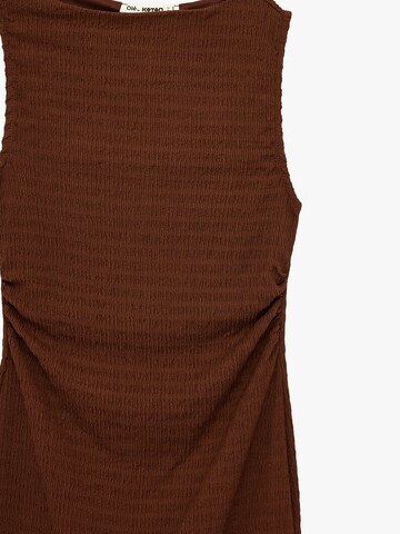 Koton Kleid in Braun