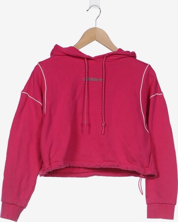 ADIDAS ORIGINALS Sweatshirt & Zip-Up Hoodie in S in Pink: front