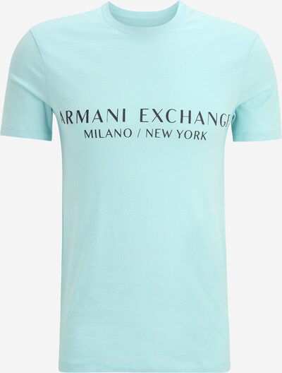Marškinėliai '8NZT72' iš ARMANI EXCHANGE, spalva – turkio spalva / juoda, Prekių apžvalga