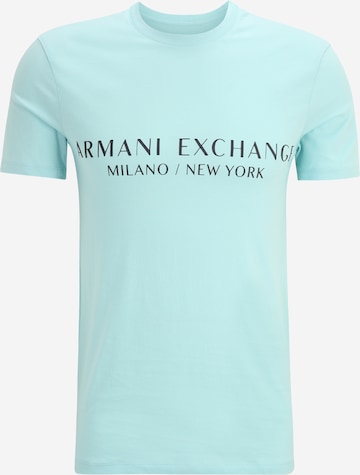 ARMANI EXCHANGE Футболка '8NZT72' в Зеленый: спереди