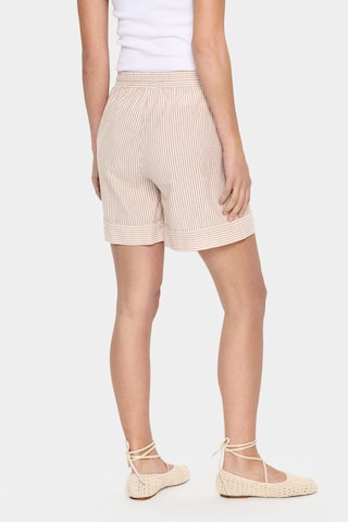 SAINT TROPEZ - Loosefit Pantalón en marrón