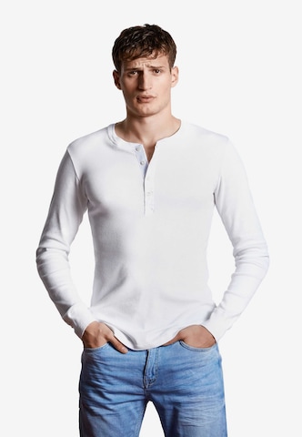 SCHIESSER REVIVAL Shirt in Wit: voorkant