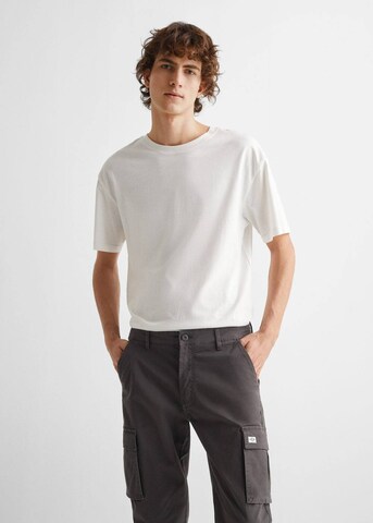 MANGO TEEN Regular Pants in Grey