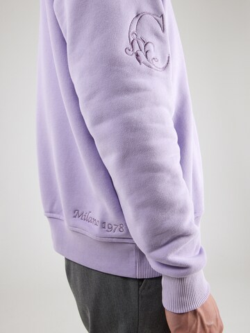 Carlo Colucci Sweatshirt in Lila