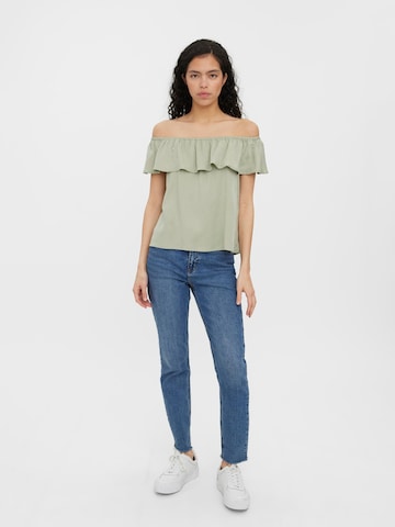 VERO MODA Blouse 'MIA' in Green