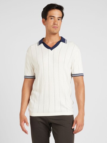 Pull-over HOLLISTER en blanc : devant