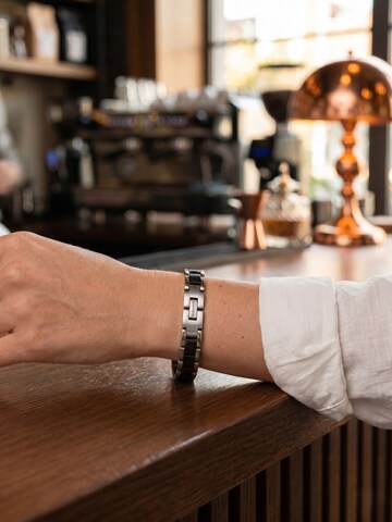 Holzwerk - Pulsera 'CARPSEE' en plata