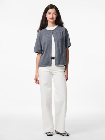 PIECES Knit cardigan 'PCBree' in Grey
