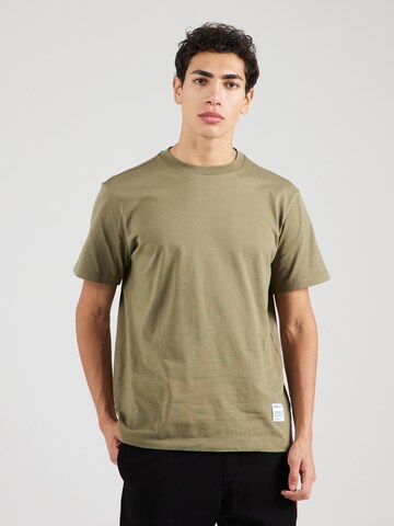 T-Shirt REPLAY en vert : devant