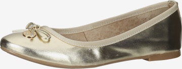 SCAPA Ballerina in Goud: voorkant