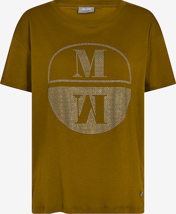 T-shirt MOS MOSH en vert : devant