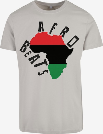 MT Men T-Shirt 'Afro Beats' in Grau: predná strana
