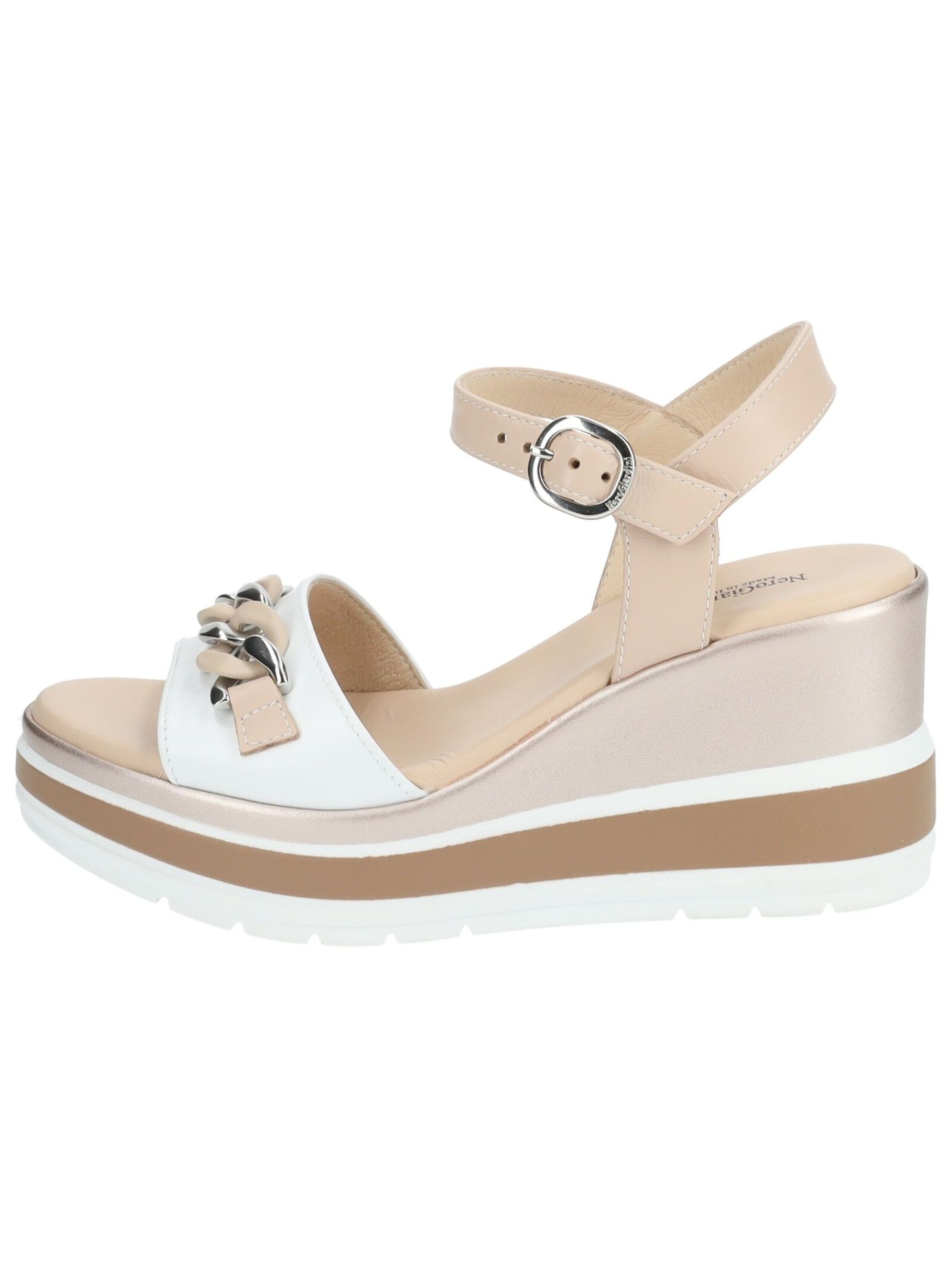 Sandalo di Nero Giardini in bianco