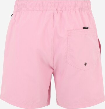 QUIKSILVER Badeshorts 'SOLID 15' in Pink