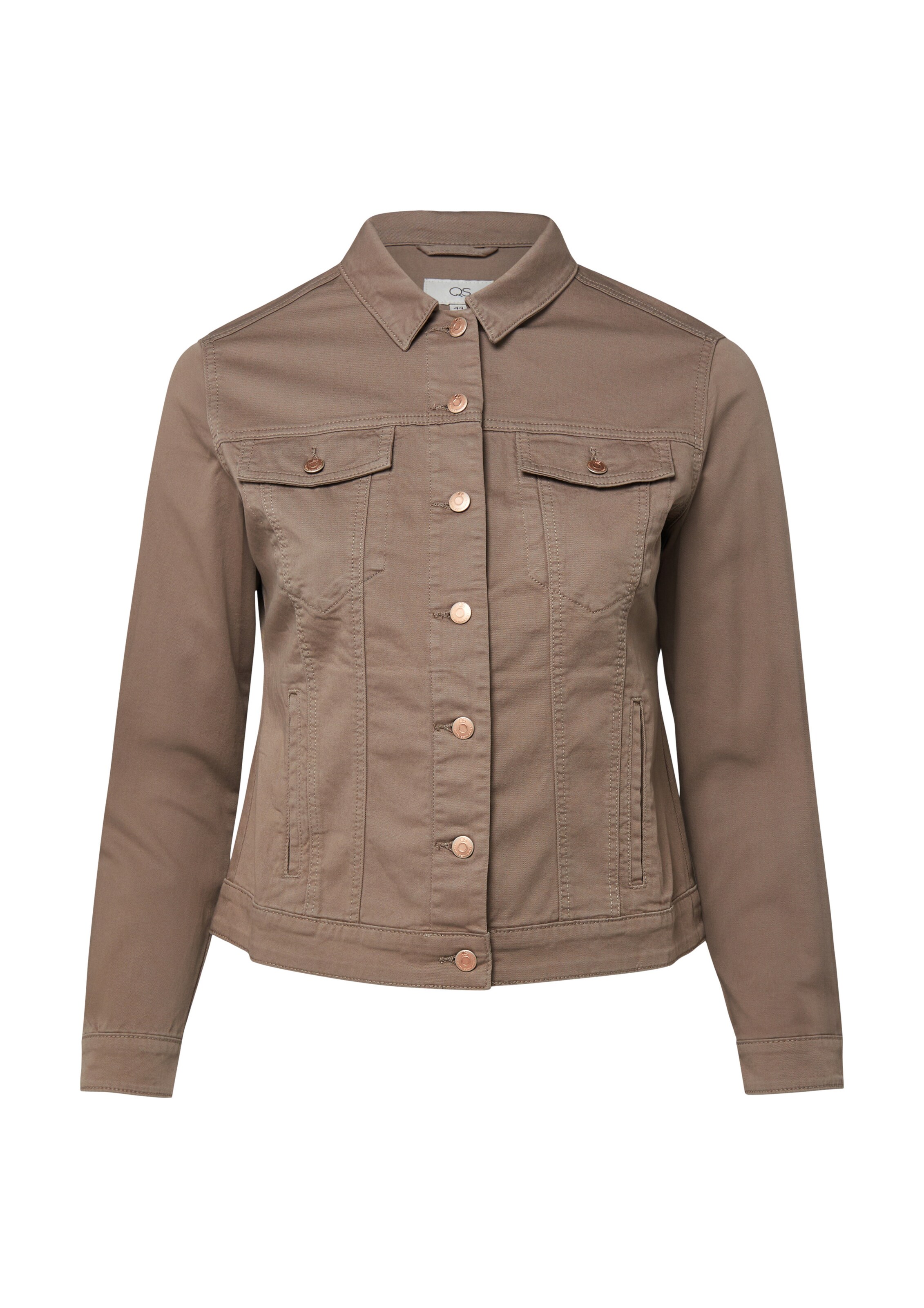 QS Indoor-Jacke in L in braun, Produktansicht