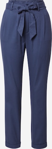 regular Pantaloni con pieghe di s.Oliver in blu: frontale