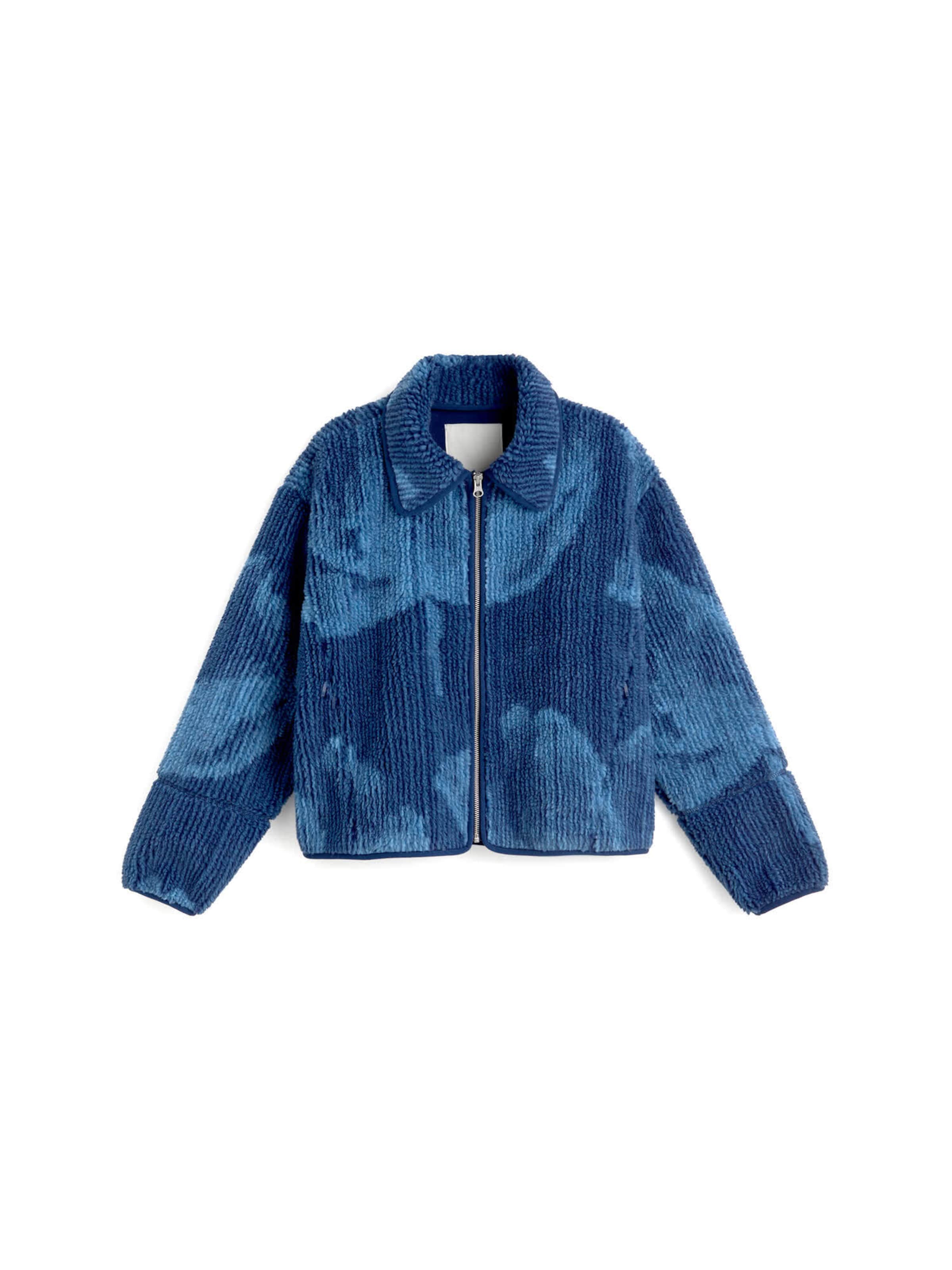 Thinking MU Tussenjas 'Kendra' in Blauw: voorkant