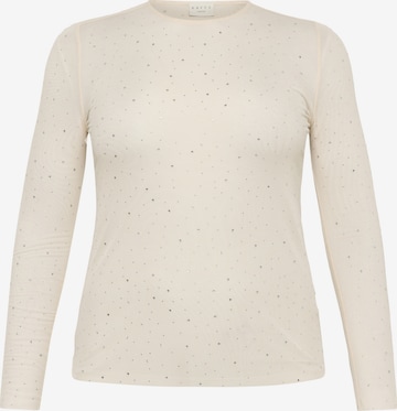 KAFFE CURVE Shirt 'KCTina' in Weiß: Vorderseite