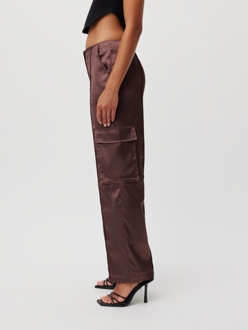 Regular Pantalon à plis 'Michelle' LeGer by Lena Gercke en marron