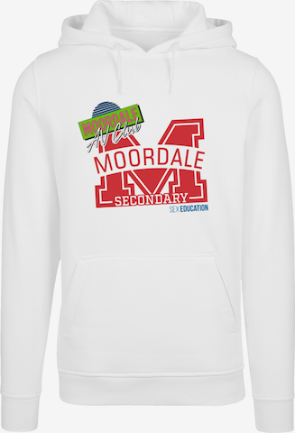 Sweat-shirt F4NT4STIC en blanc : devant