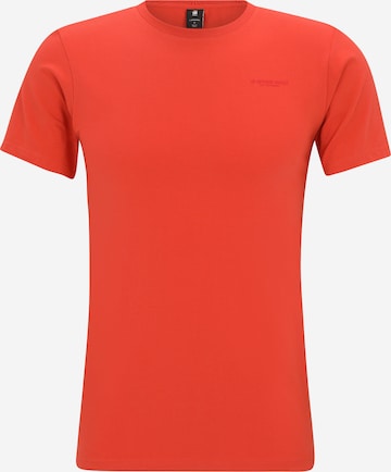 T-Shirt G-STAR en rouge : devant
