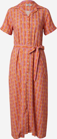 Brava Fabrics Košeľové šaty 'Gummie' - oranžová: predná strana
