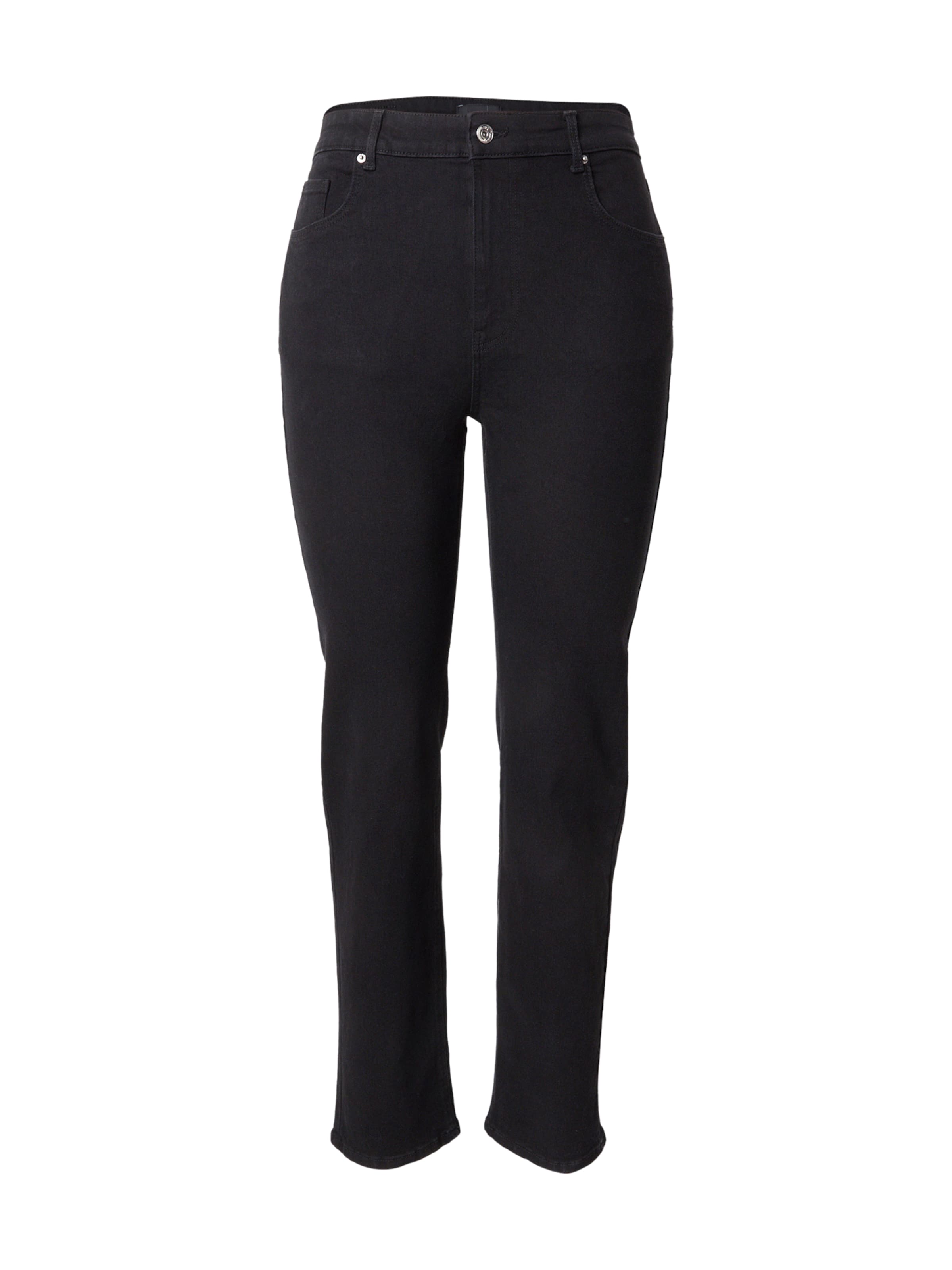 regular Jeans 'CARCRUZ' di ONLY Carmakoma in nero: frontale