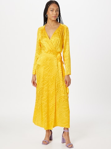 Nasty Gal Платье в Желтый: спереди