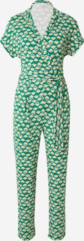 Blutsgeschwister Jumpsuit 'Salut Chérie Olotte' in Groen: voorkant