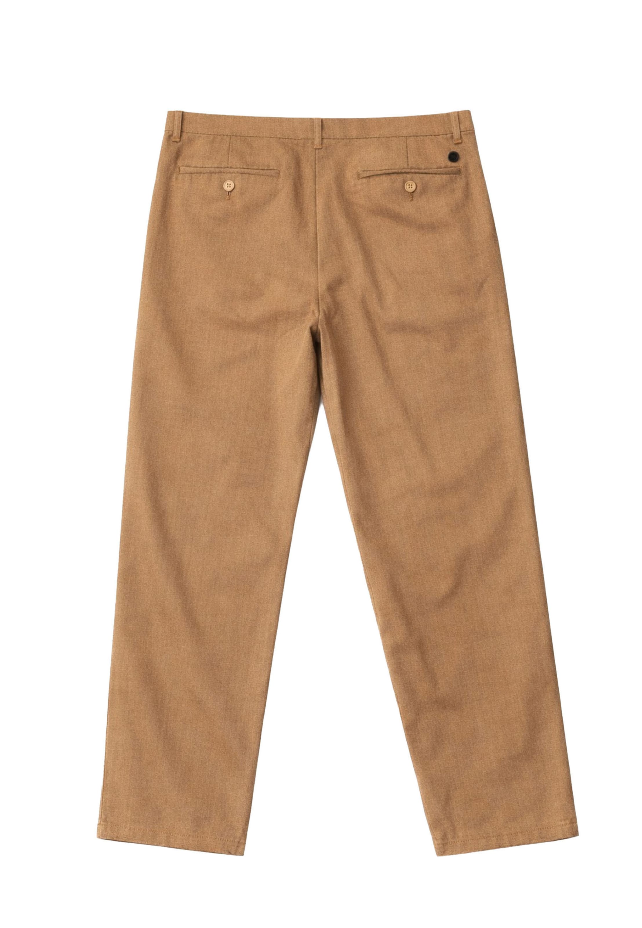 Clean Cut Copenhagen Regular Chinohose 'Marseille' in Braun