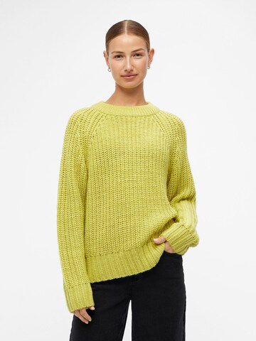 OBJECT - Pullover 'JAMALIA' em verde: frente