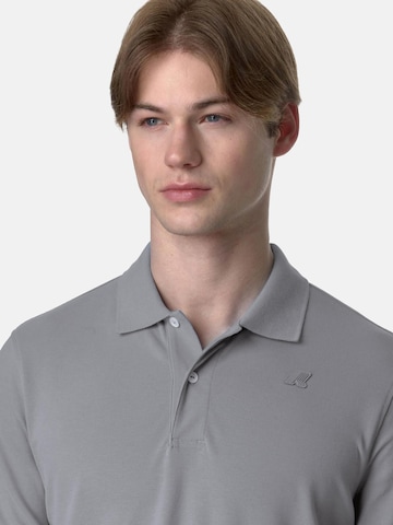 K-Way T-shirt 'K-WAY AMEDEE PIQUE SLIM T-Shirt e Polo' i grå