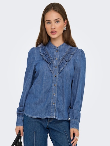 Chemisier 'ONLDasha-Sevigny' ONLY en bleu