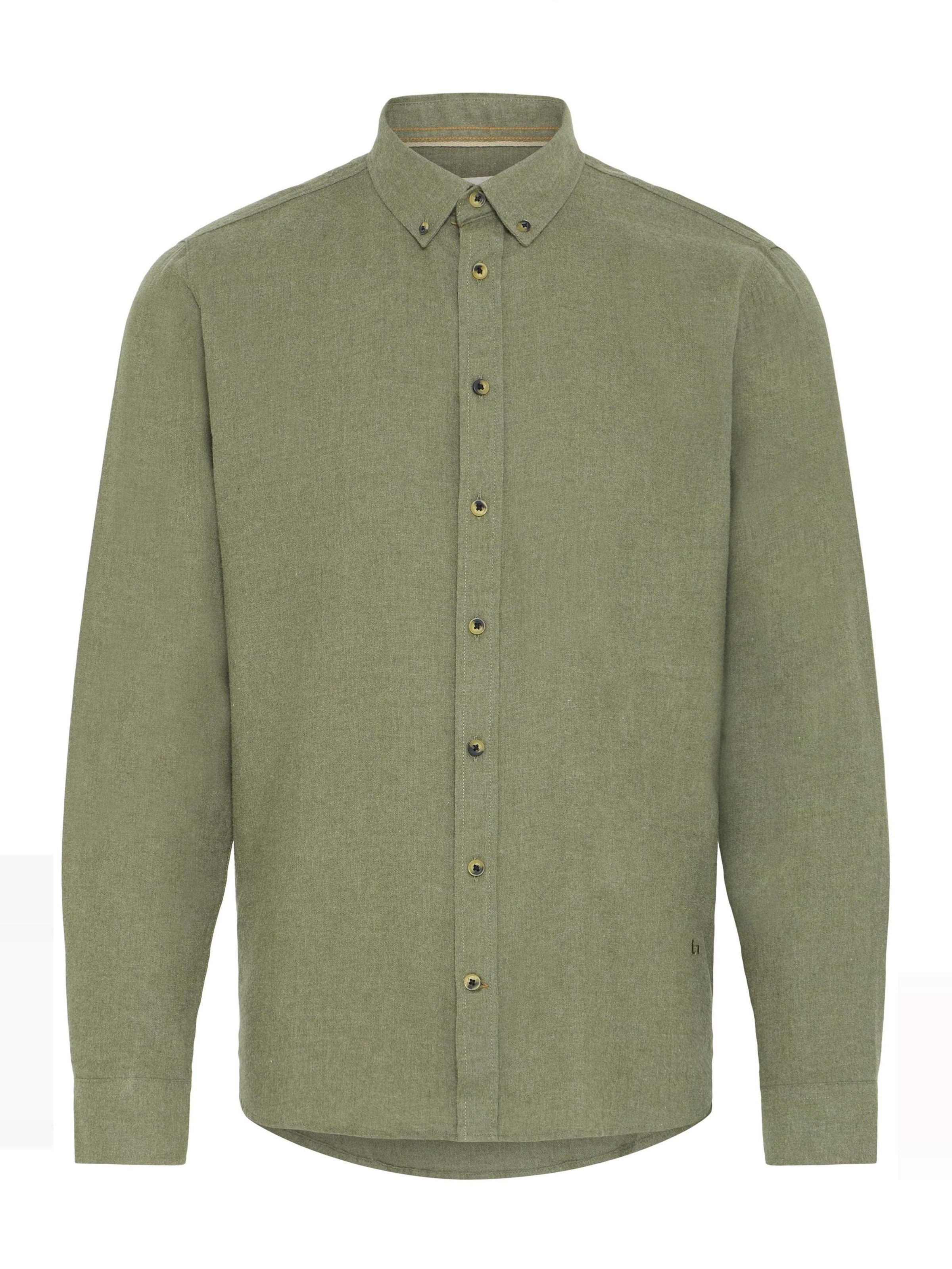 Chemise 'Burley' BLEND en vert : devant