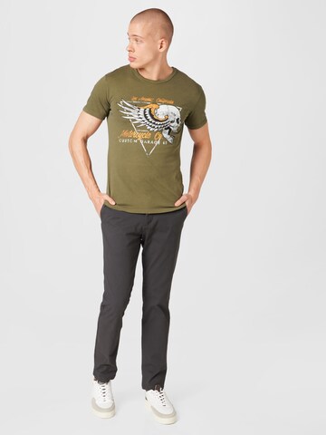 Tricou de la Key Largo pe verde