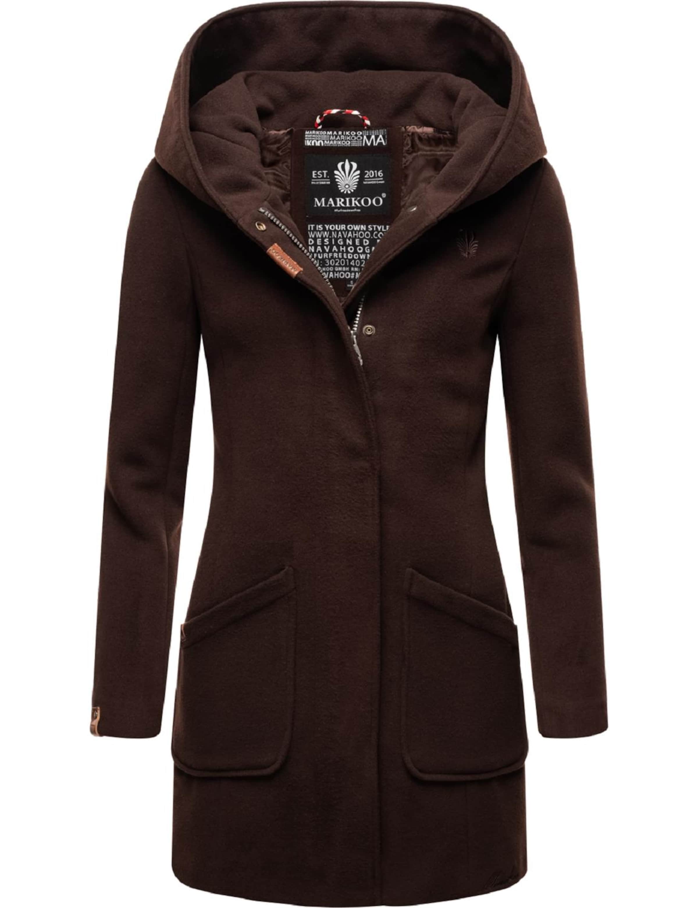 MARIKOO Átmeneti kabátok 'Maikoo' - barna: elől