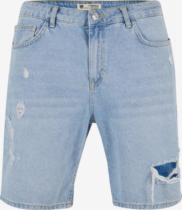 2Y Premium Regular Jeans in Blauw: voorkant