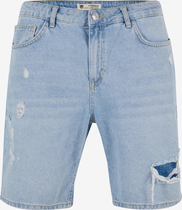 2Y Premium Regular Shorts in Blau: predná strana