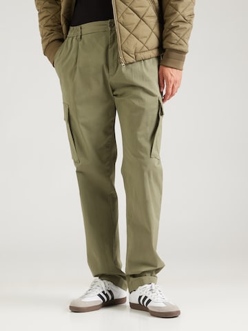 REPLAY - regular Pantalón cargo 'ADHANN' en verde: frente