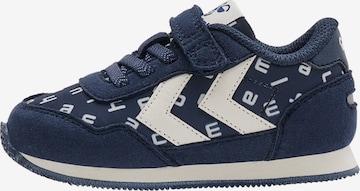 Hummel Sneakers in Blauw: voorkant