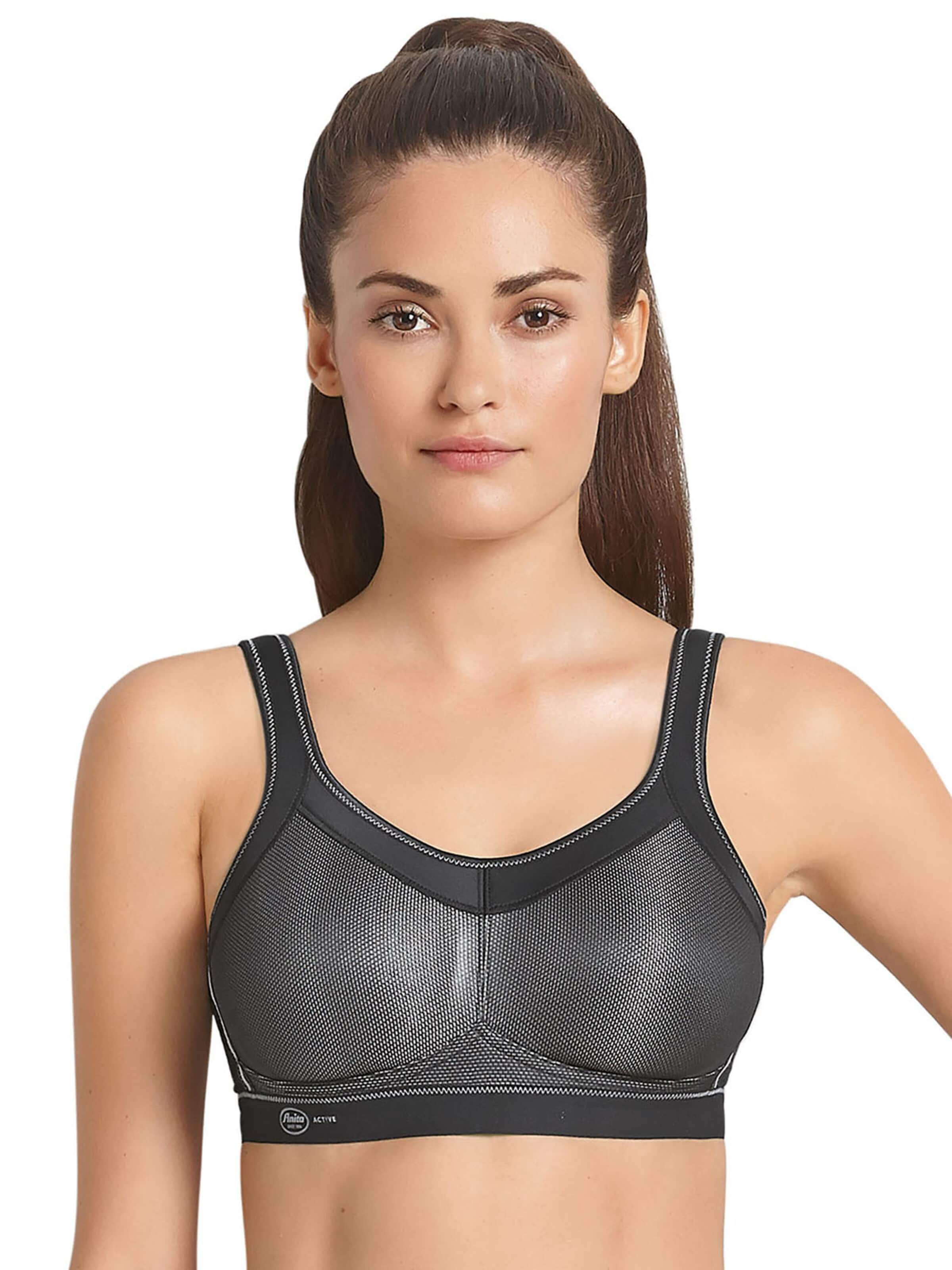 ANITA Bustier BH 'Momentum Sport' in Zwart
