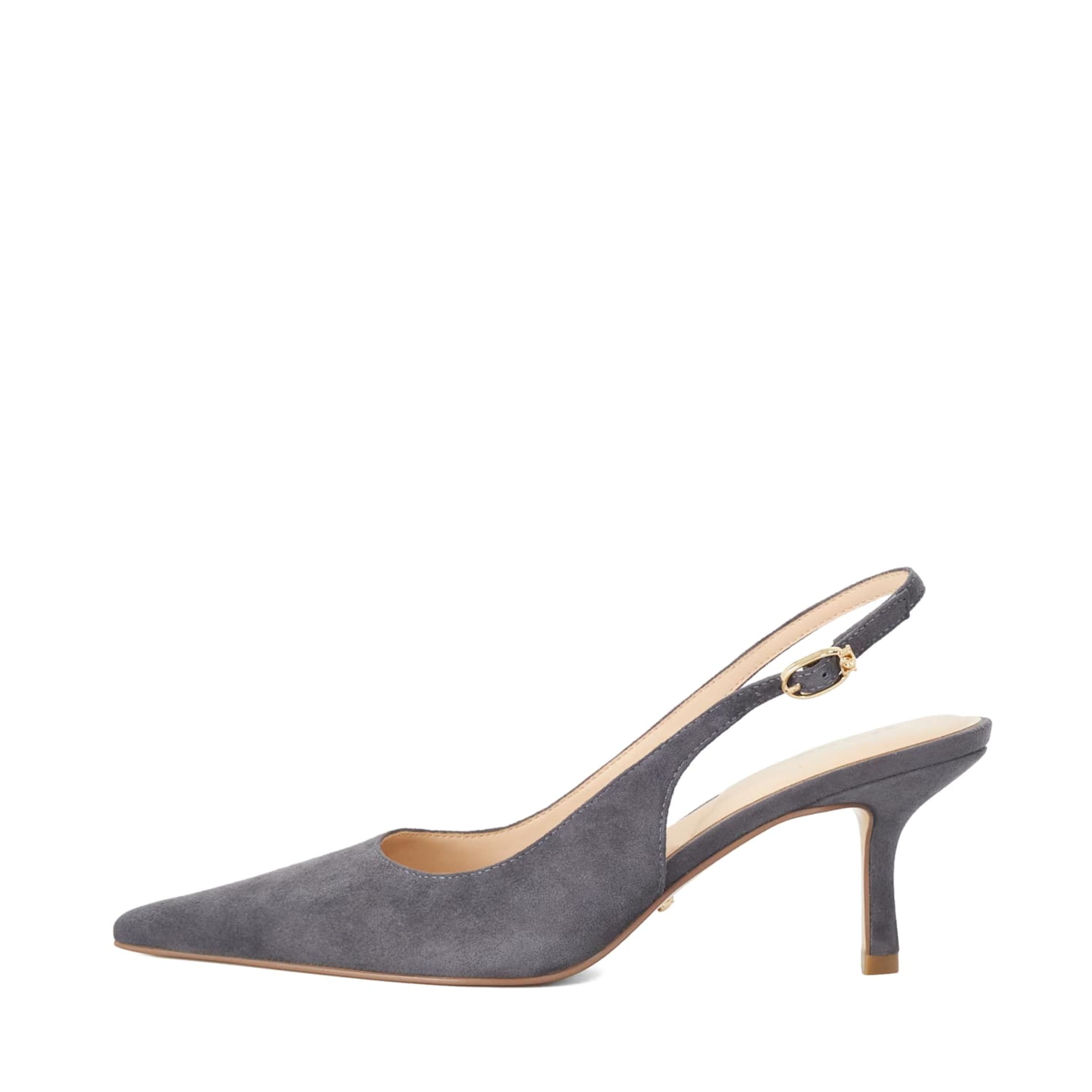Dune LONDON Slingpumps 'Celise' in Grijs: voorkant