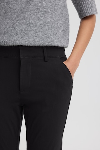 b.young Regular Pants 'DIXI' in Black