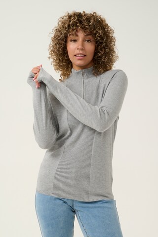 Cream Pullover 'Dela' i grå: forside