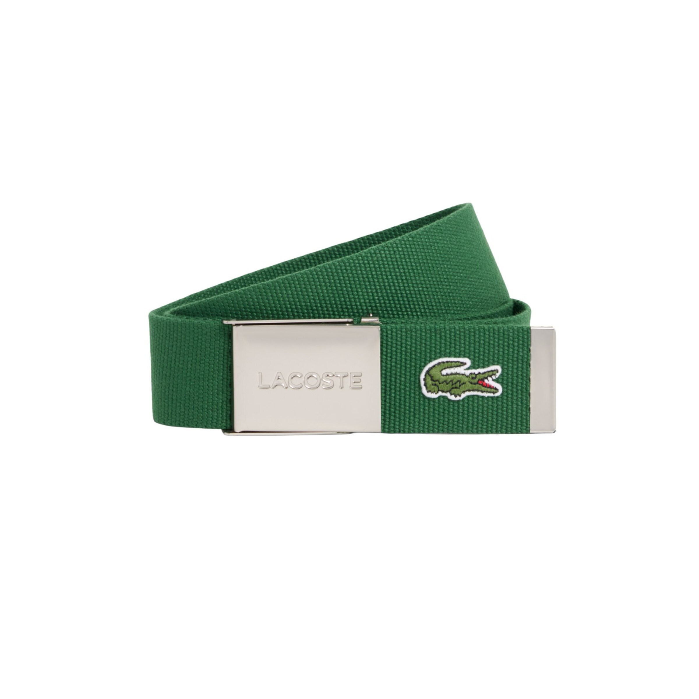 LACOSTE Belt in Green: front